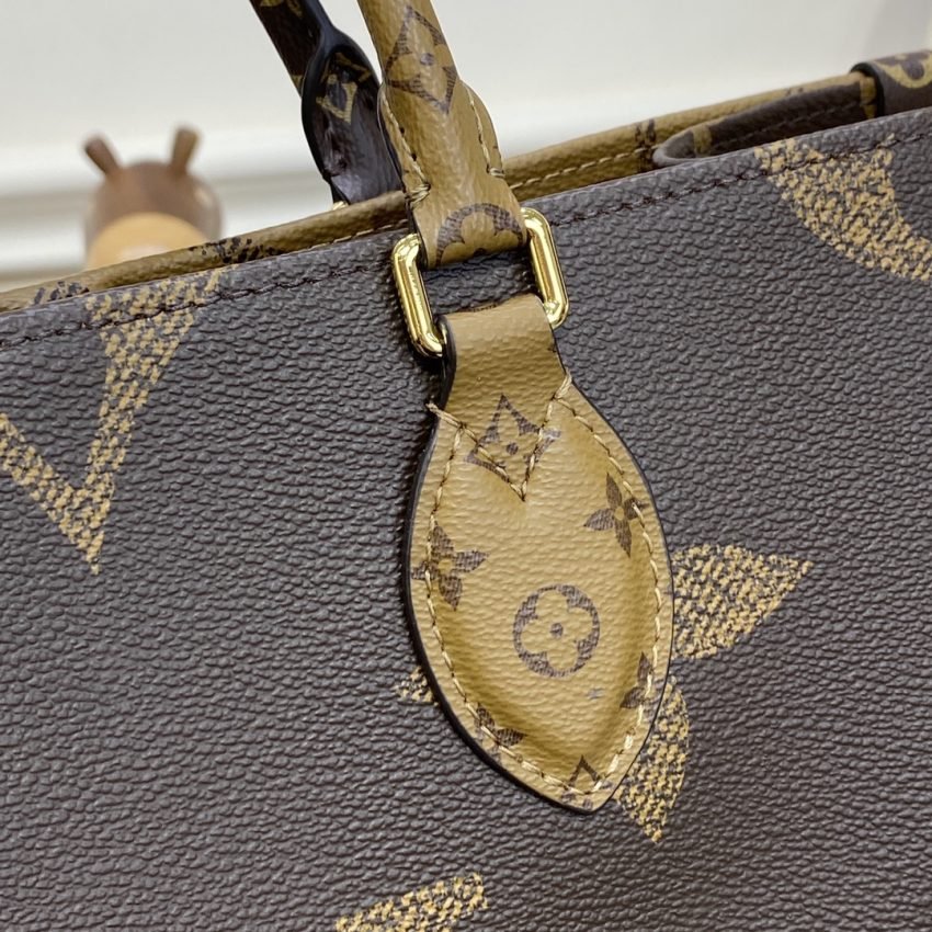 Fake Louis Vuitton Onthego Brown Canvas - Image 7