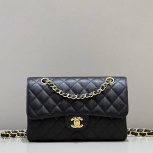 CHANEL Classic Flap 23cm Black Caviar