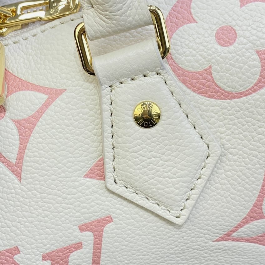 Replica Louis Vuitton Speedy Bandouliere 20 White Pink - Image 6