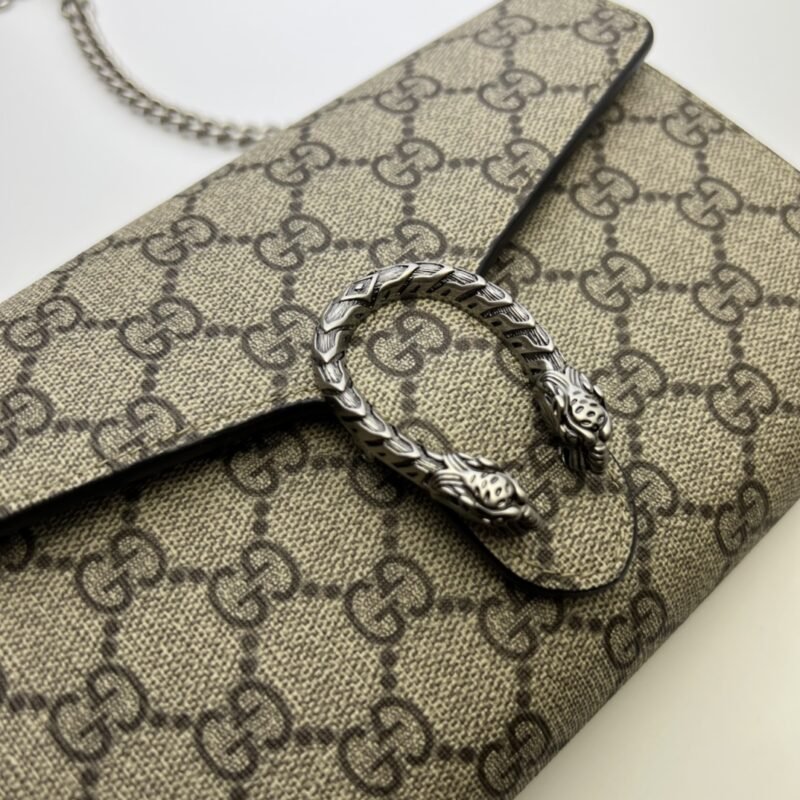 Replica Gucci Dionysus GG Chain Wallet Denim Classic - Image 3
