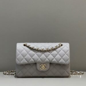 CHANEL Classic Flap 23cm Gray