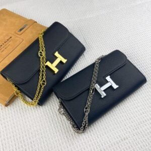 Alternative view of Replica Hermès Constance Chain Wallet