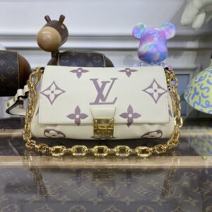 Fake Louis Vuitton Favorite Purple White