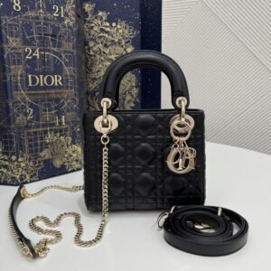 Replica Lady Dior Mini Black