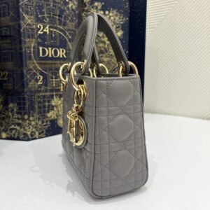 Alternative view of Fake Lady Dior Mini Stone Grey