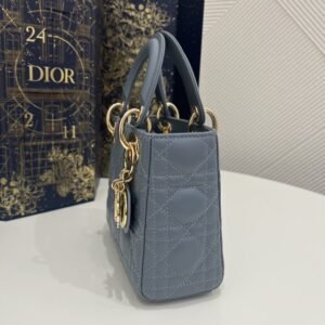 Alternative view of Replica Lady Dior Mini Blue