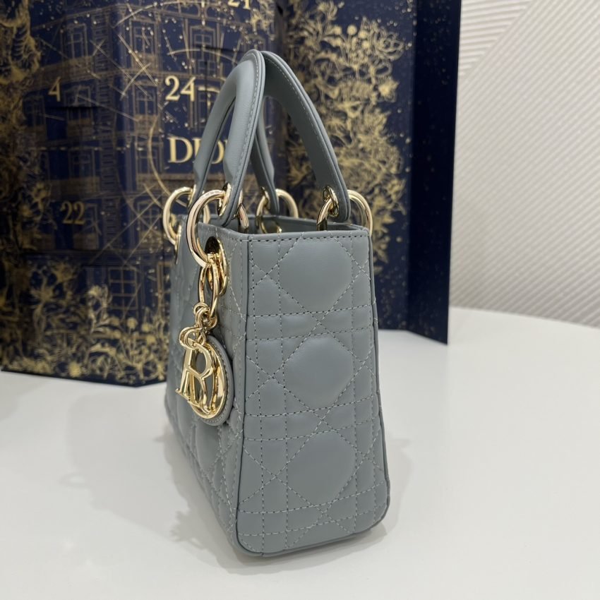 Fake Lady Dior Mini Cloud Grey - Image 2