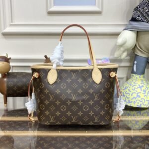 Fake Louis Vuitton Neverfull MM Brown Classic