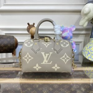 Replica Louis Vuitton Speedy Bandouliere 20 Milk Beige