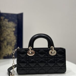Alternative view of Replica Dior Lady D – Joy Bag Black