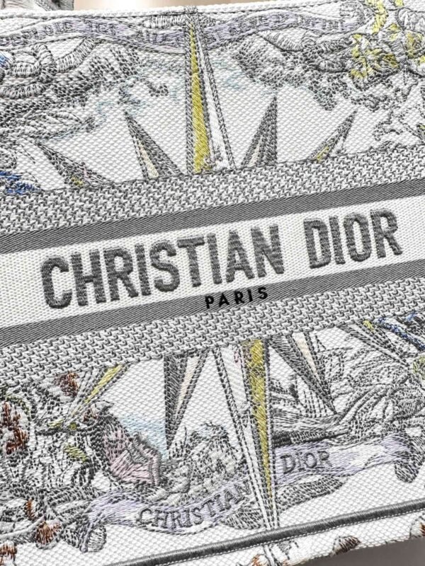 Replica Dior Tote Book Grey Lucky Star - Image 2
