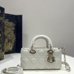 Fake Dior Lady D – Joy Bag White