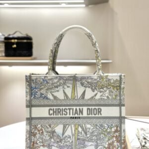 Replica Dior Tote Book Grey Lucky Star