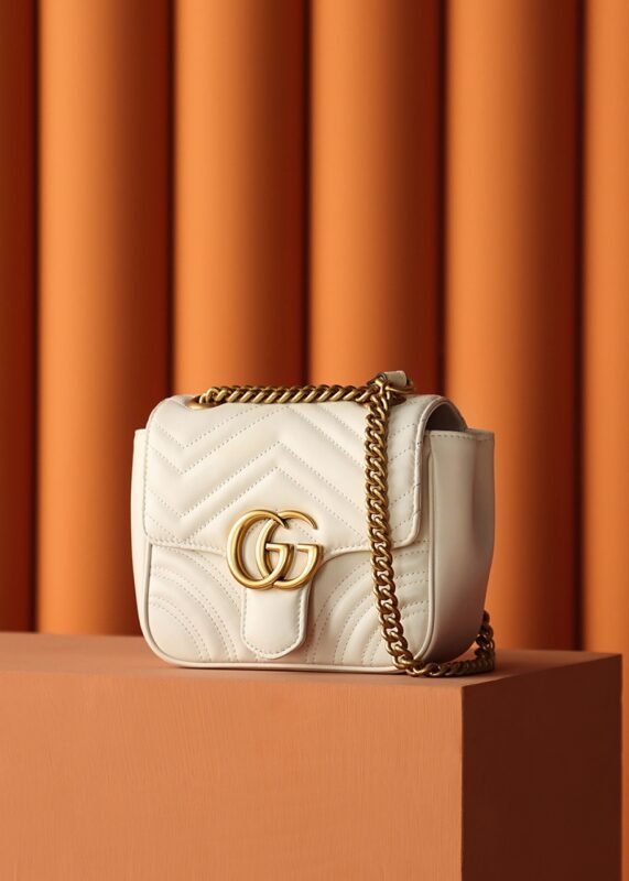 Replica Gucci GG Marmont Square Beige - Image 10