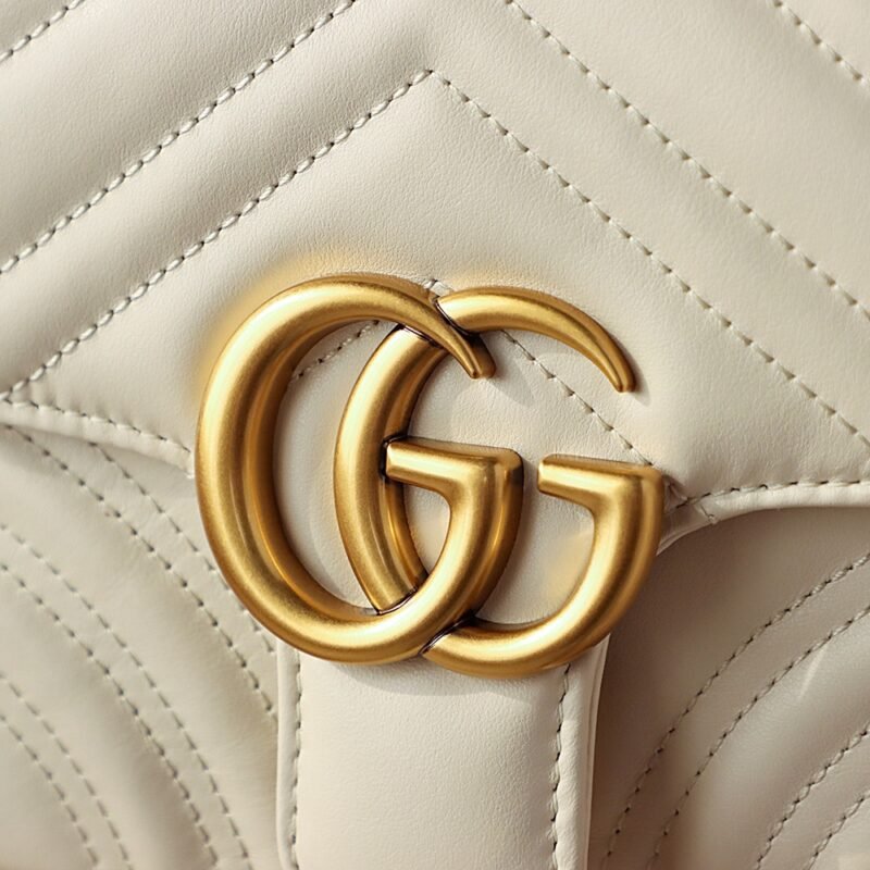 Replica Gucci GG Marmont Square Beige - Image 11
