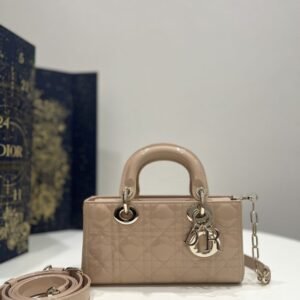 Fake Dior Lady D – Joy Bag Caramel Patent