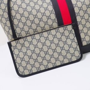 Alternative view of Replica Gucci GG Large Tote Bag Blue