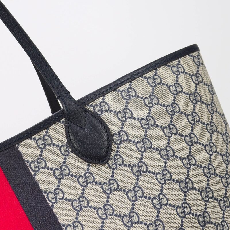 Replica Gucci GG Large Tote Bag Blue - Image 7