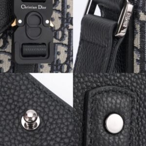 Alternative view of Fake Dior Saddle Messenger Bag Oblique