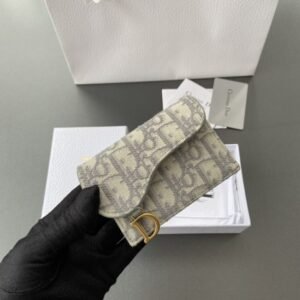 Alternative view of Fake Dior Bloom Card Holder Beige