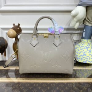 Replica Louis Vuitton Speedy Bandouliere 25 Beige