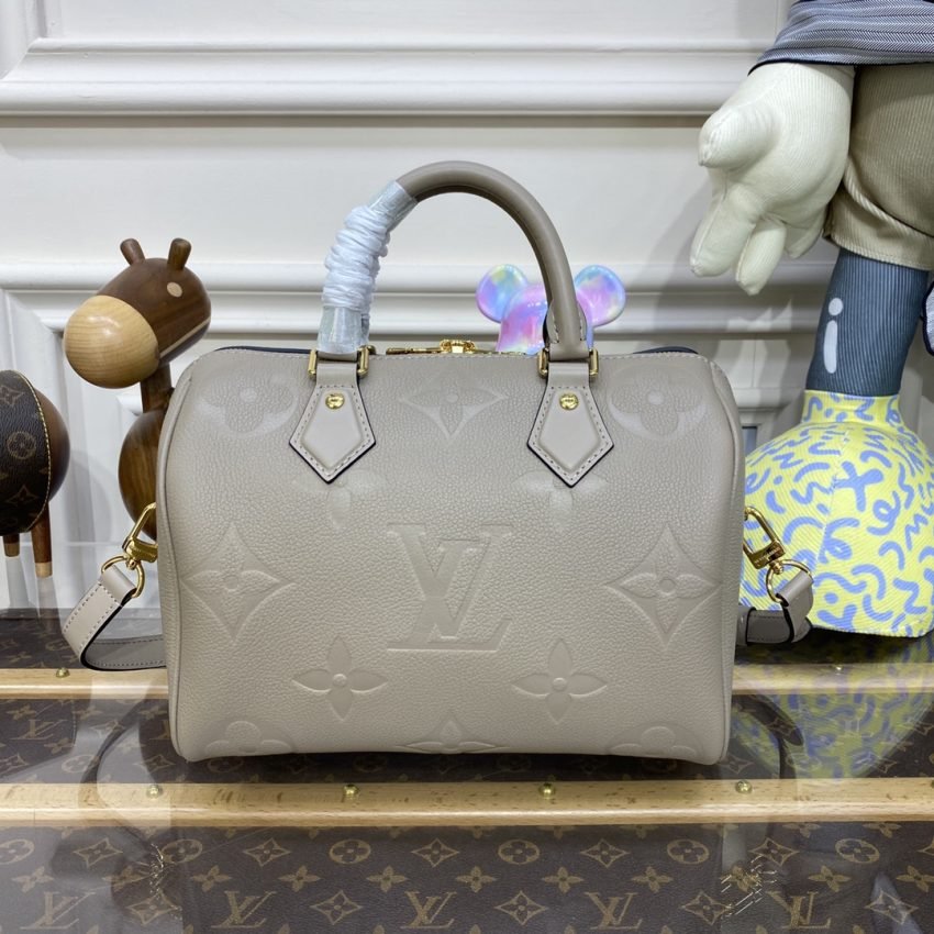 Replica Louis Vuitton Speedy Bandouliere 25 Beige - Image 7