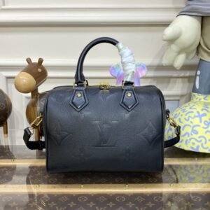Fake Louis Vuitton Speedy Bandouliere 25 Black