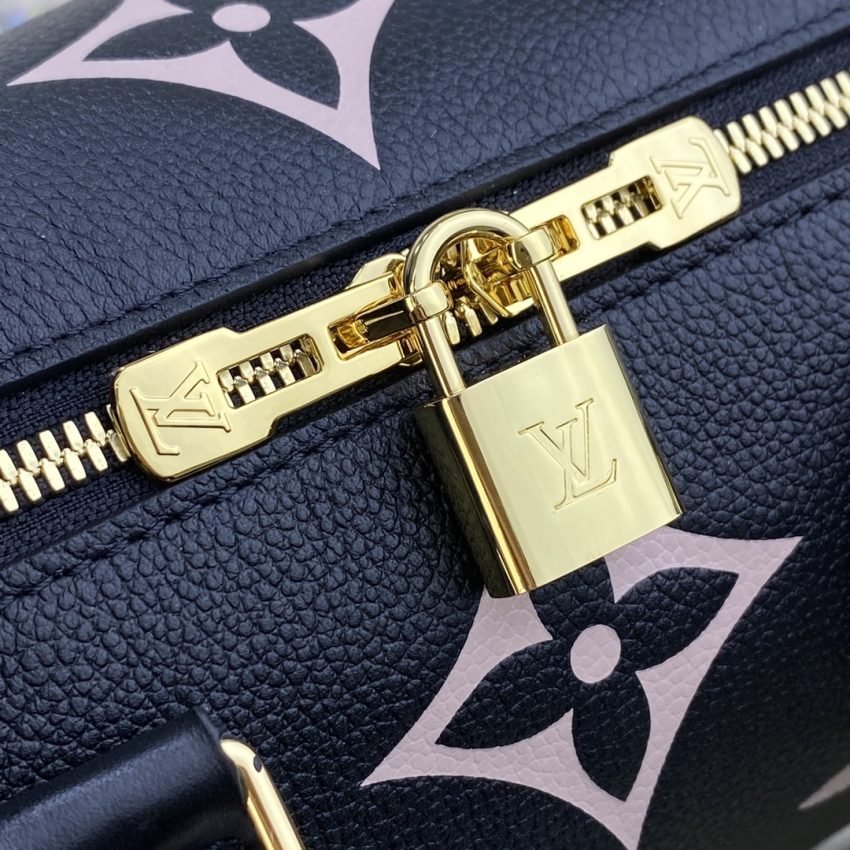 Replica Louis Vuitton Speedy Bandouliere 25 Black – Pink - Image 6