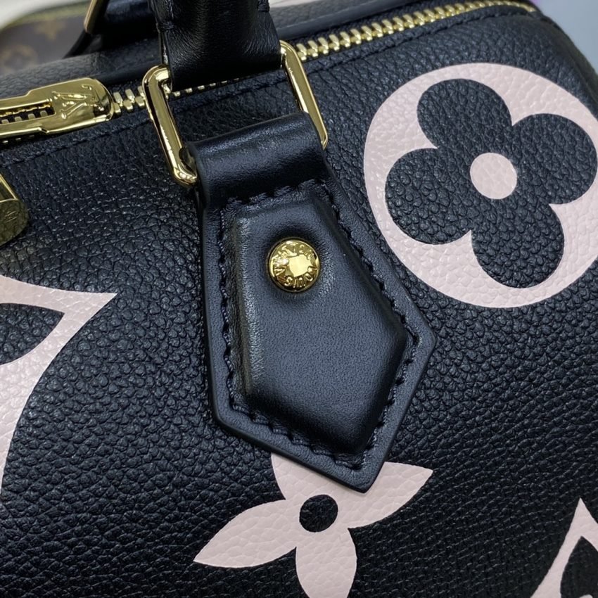 Replica Louis Vuitton Speedy Bandouliere 25 Black – Pink - Image 8