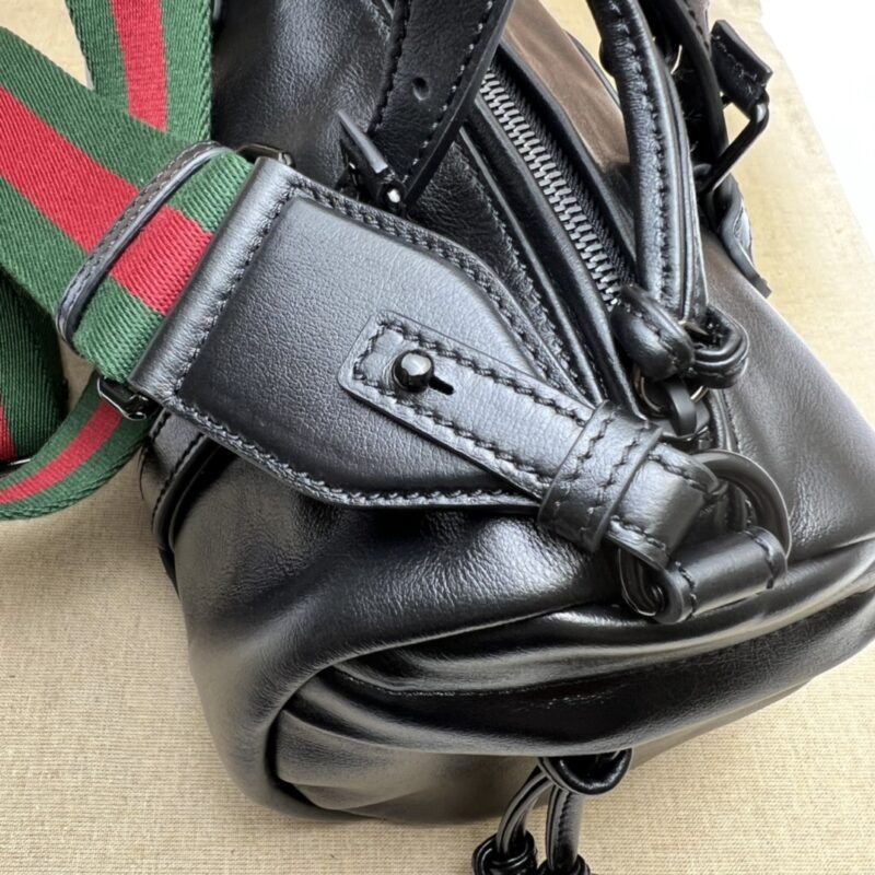 Fake Gucci Luggage Bag Black - Image 2