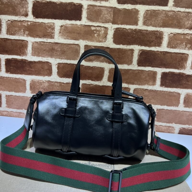 Fake Gucci Luggage Bag Black - Image 6