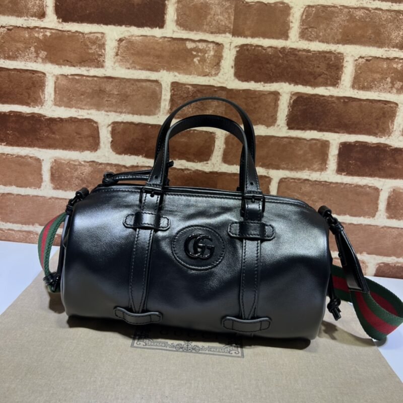 Fake Gucci Luggage Bag Black