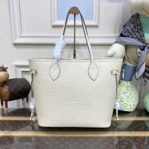 Fake Louis Vuitton Neverfull MM Full Beige