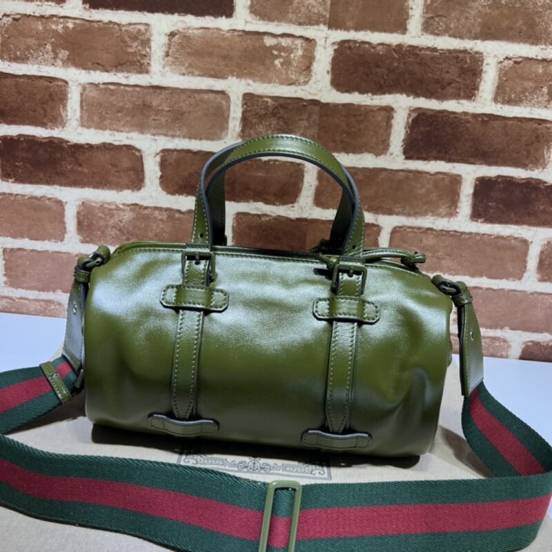 Fake Gucci Luggage Bag Green - Image 4