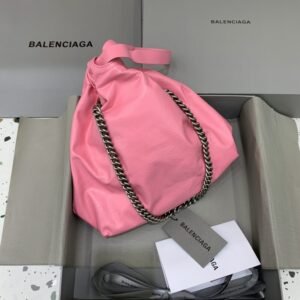 Alternative view of Replica Balenciaga Crush Small Tote Pink