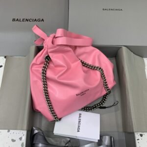 Replica Balenciaga Crush Small Tote Pink