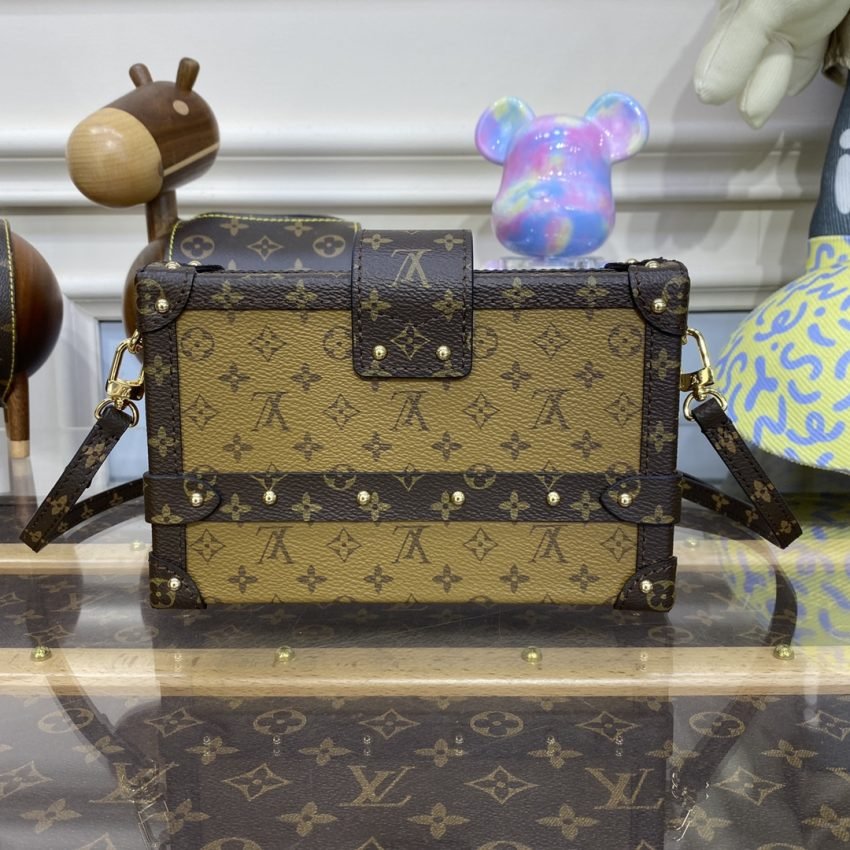 Fake Louis Vuitton Petite Malle Brown - Image 2