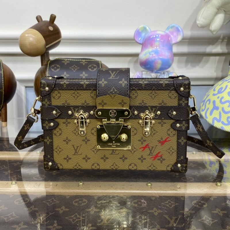 Fake Louis Vuitton Petite Malle Brown