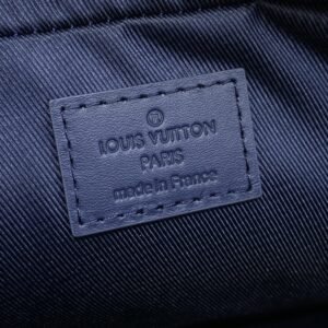 Alternative view of Fake Louis Vuitton Trio Messenger Blue Grid