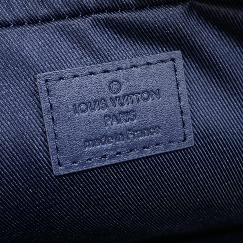Fake Louis Vuitton Trio Messenger Blue Grid - Image 2