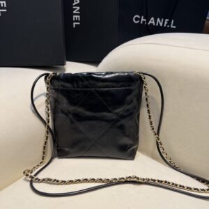 Alternative view of CHANEL 23s Mini Garbage Bag Black