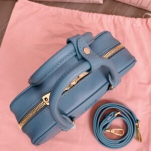 Alternative view of Fake Miu Miu Arcadie Small Full Blue
