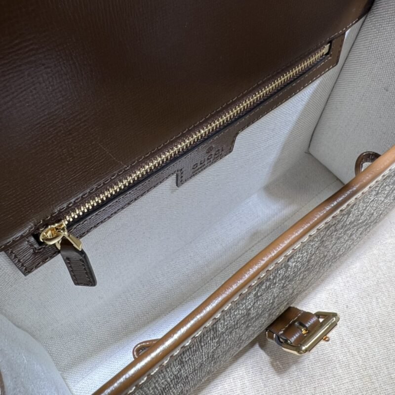 Fake Gucci GG Messenger Beige Canvas - Image 3