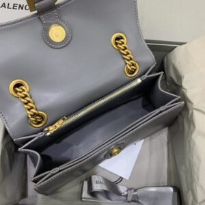 Alternative view of Replica Balenciaga Crush Small Grey