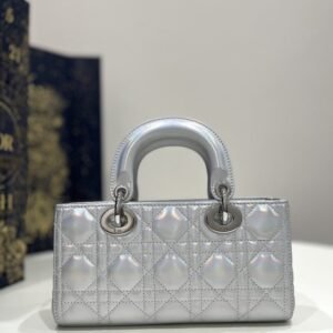 Alternative view of Replica Dior Lady D – Joy Bag Silver