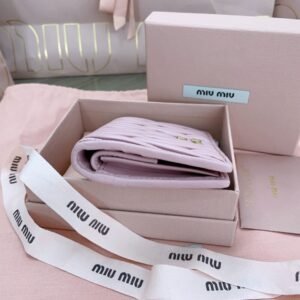 Alternative view of Replica Miu Miu Pocket Wallet Pink