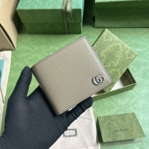 Fake Gucci Marmont Wallet Grey