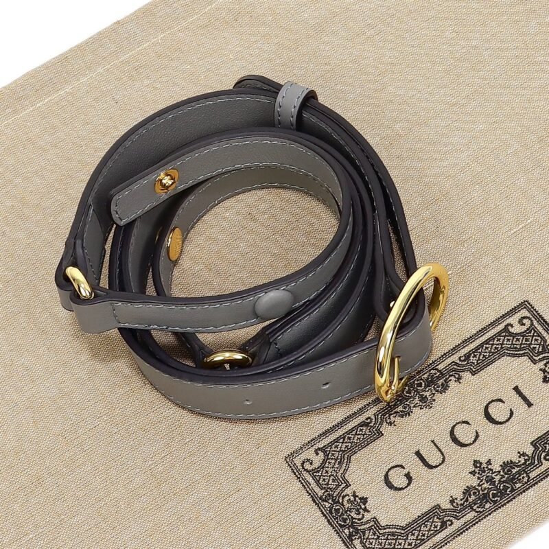 Replica Gucci Blondie Leather Grey - Image 5