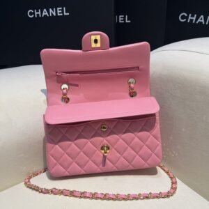 Alternative view of CHANEL Classic Flap 23cm Pink