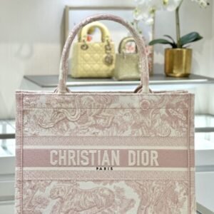 Replica Dior Tote Book Pink Tiger